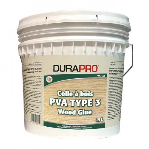 DURA PRO AW2461 Wood Glue (White), 15L